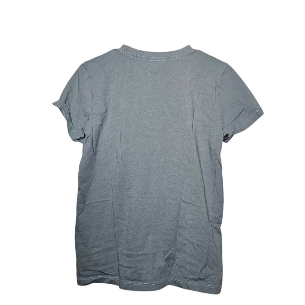 Life is Good crusher graphic tee muted green read more worry less bookish Size M - Picture 5 of 5